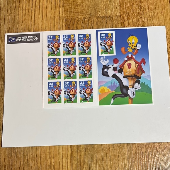 Sylvester & Tweety First Day Of Issue Stamps 1998 - Picture 6 of 8